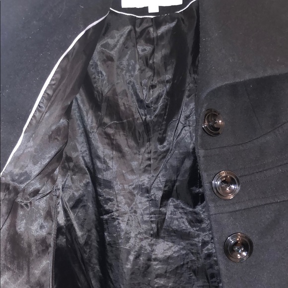 Jessica Simpson Black Polyester Peacoat - Picture 4 of 10